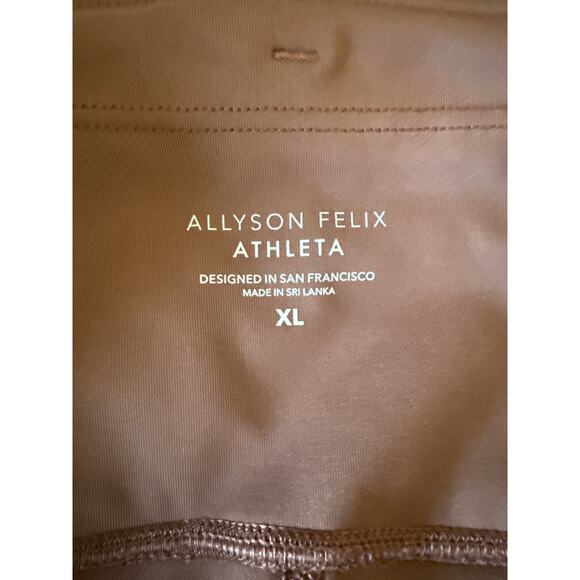 Athleta X Allyson Felix Hearth Rose Legend 7/8 Tight Womens Size XL #980386 EUC - Picture 9 of 11